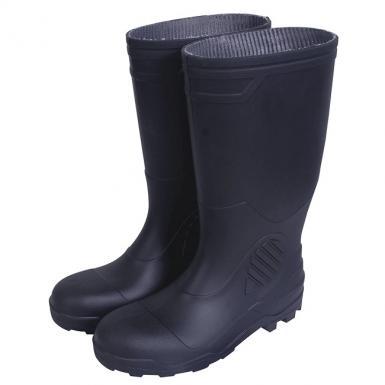 Bota Goma Negra Alta Size 8