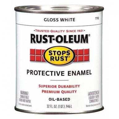 Pintura Rust Oleum Qt White