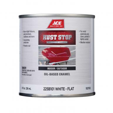 P. Rust Stop Oil En Flt Wht1/2pt