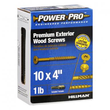 Tornillo Deck Power Pro #10x4"