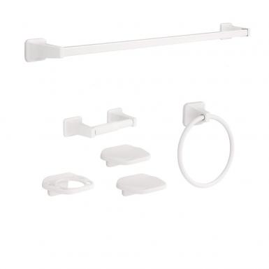 Set Acc.bano 6 Pcs Blanco