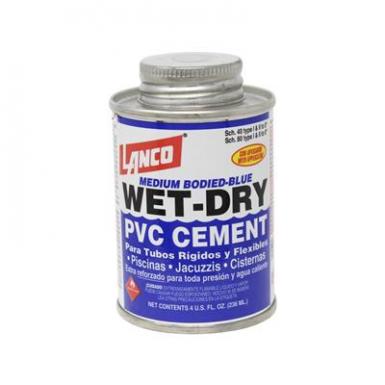 Pega Pvc Lanco Clear Dry 4oz