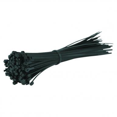 Ties Cable 11" Blk  100pk