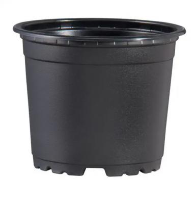 Canasta Plastica Plantas Blanca