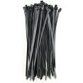 Ties Cable 8" Blk 75# Bg20