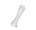 Ties Cable 4" 18# Wht 100pk