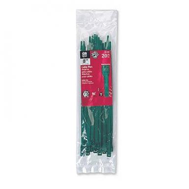 Ties Cable Green 8" 75# Bg20