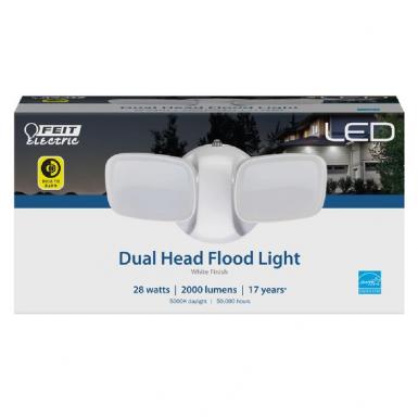 Lampara Led 28w Twin Fld Pc Wh