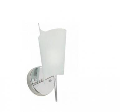 Lampara Pared 1 Luz Chrome