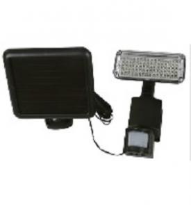 Lamp Pared 8w Solar 800 Lm Blck