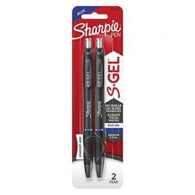 Sharpie Sgel Pen Blu 2pk