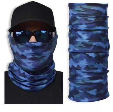 Face Guard Camo Black/blue