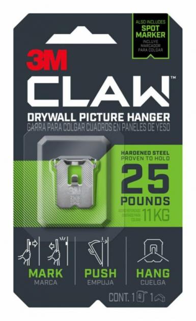 Claw Pic Hanger 25lb 4pk