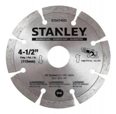 Disco Diamante Stnly 4-1/2 Ran