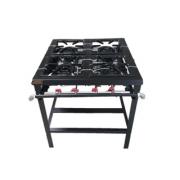 Estufa Gas 4 Hornillas C/base