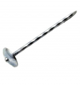 Clavo Zinc Torneado 2 1/2" Hdg