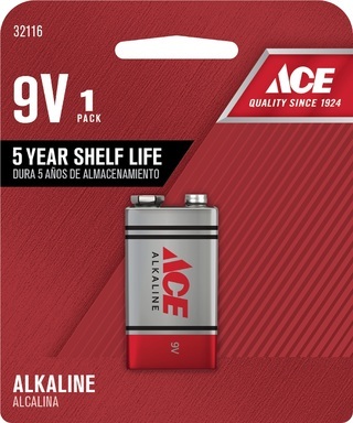 Bateria Ace Alkalina 9 Pk 1