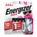 Bateria Ener Alkalina Aaa 4pk