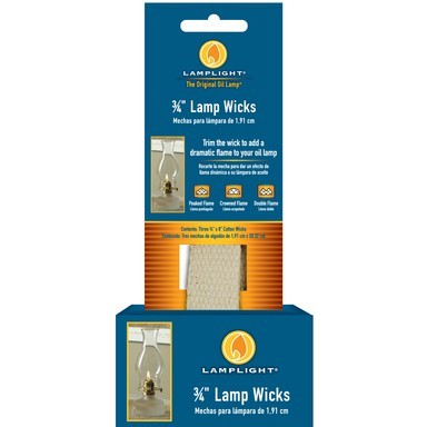 Mecha Lampara Aceite 3/4" Fl