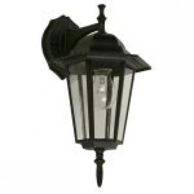 Farol Pared Ext 1 L Negro 2020-2