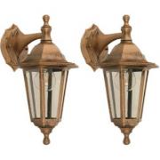 Lamp. Ext. Pared Dorado 40w 2pcs