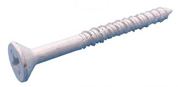 Tapcon 1/4 X 2 3/4 Flat Blanco