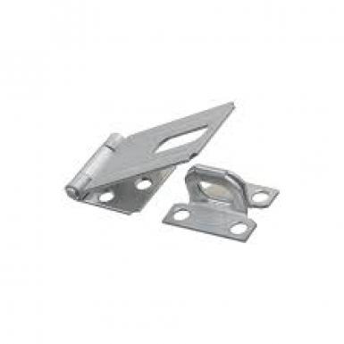 Safety Hook & Eye Latch, Zinc, 2 Inch 2 pack ALDABA o GANCHO con