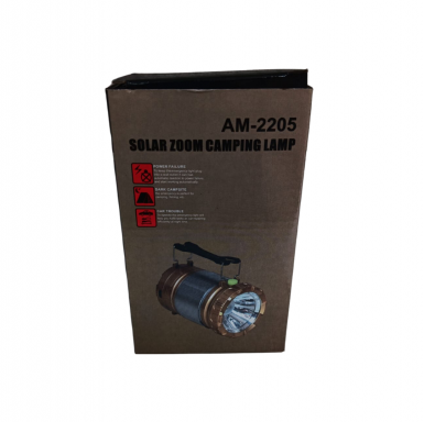 Lampara Solar Camping Usb Out