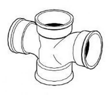 Cruz Pvc Sch 40 3/4"