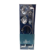 Set Acc.bano 6pcs Cromo