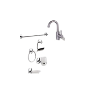 Set Acc Bano Damiani Cromo 6 Pcs