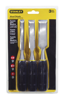 Set Formones Stanley 3pc