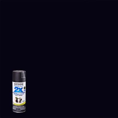 P. Spray Rust Ol 2x Flat Black