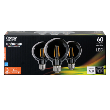 Led G25 E26 Sw 60w 3pk