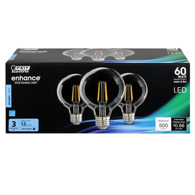 Led G25 E26 Dl 60w 3pk