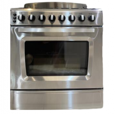 Estufa Gas 30" Stainless Steel