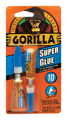 Gorilla Superglue 2pk 3g