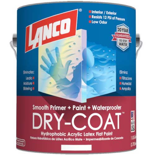 P. Lanco Dry Coat Whit/pas Fl Gl