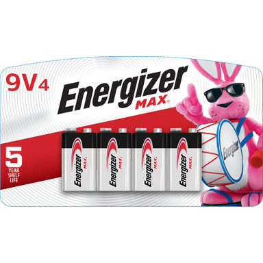 Energizer Max Batt 9v Cd4
