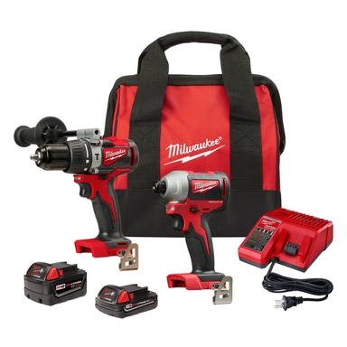 Taladro Mart + Imp Milwaukee 18v