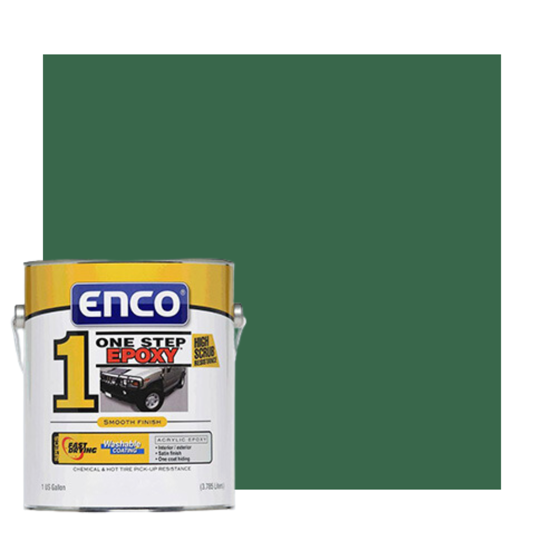 P. Enco Floor Epoxy Marble Green