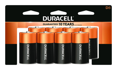 BATERIA DURA 8PK D Alk WIDE