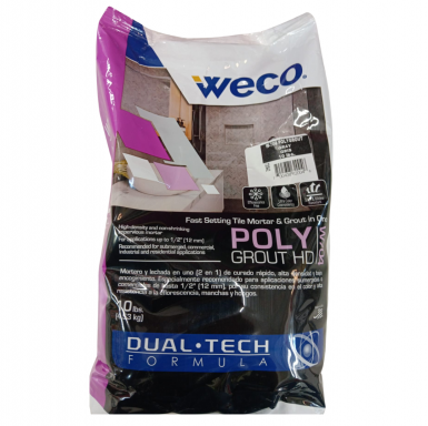 Pega/lechada We 704  Gray  10#