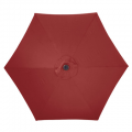 Solar Umbrella 9� Red