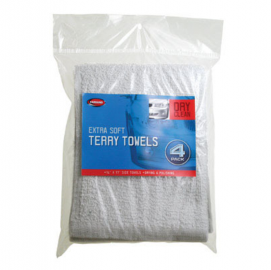 Toalla Para Auto Terry 4pk