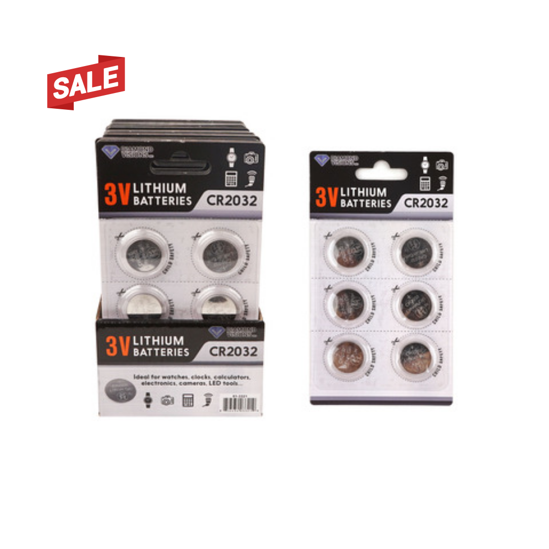 Button Battery Silver 6p