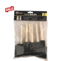 Foam Brush Wood Pk