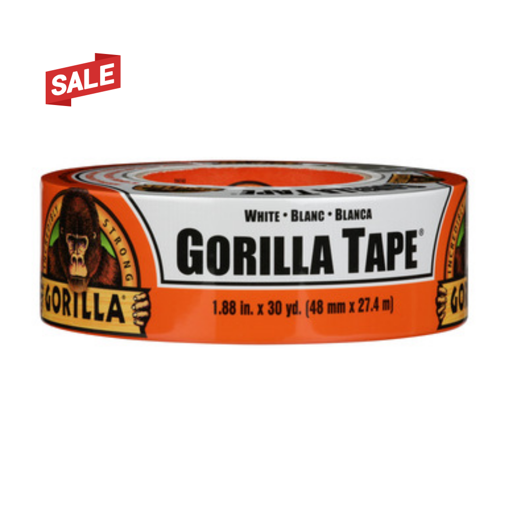 Gorilla Tape White 30yd