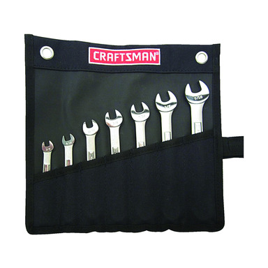 Cm Wrench 7pc Rollup Sae