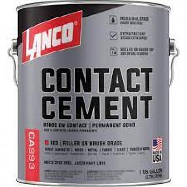 Contact Cement Lanco Red 1 Gal